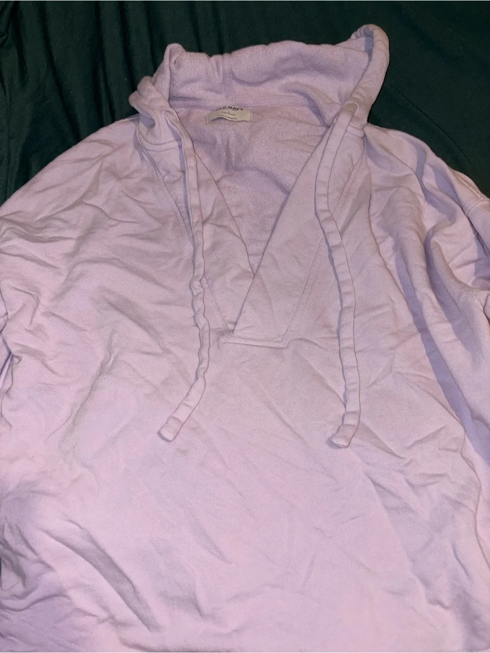 Old Navy Lilac Terry Tunic Hoodie and Shorts set